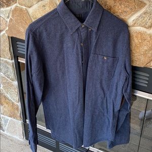 Mens medium  oxford navy blue